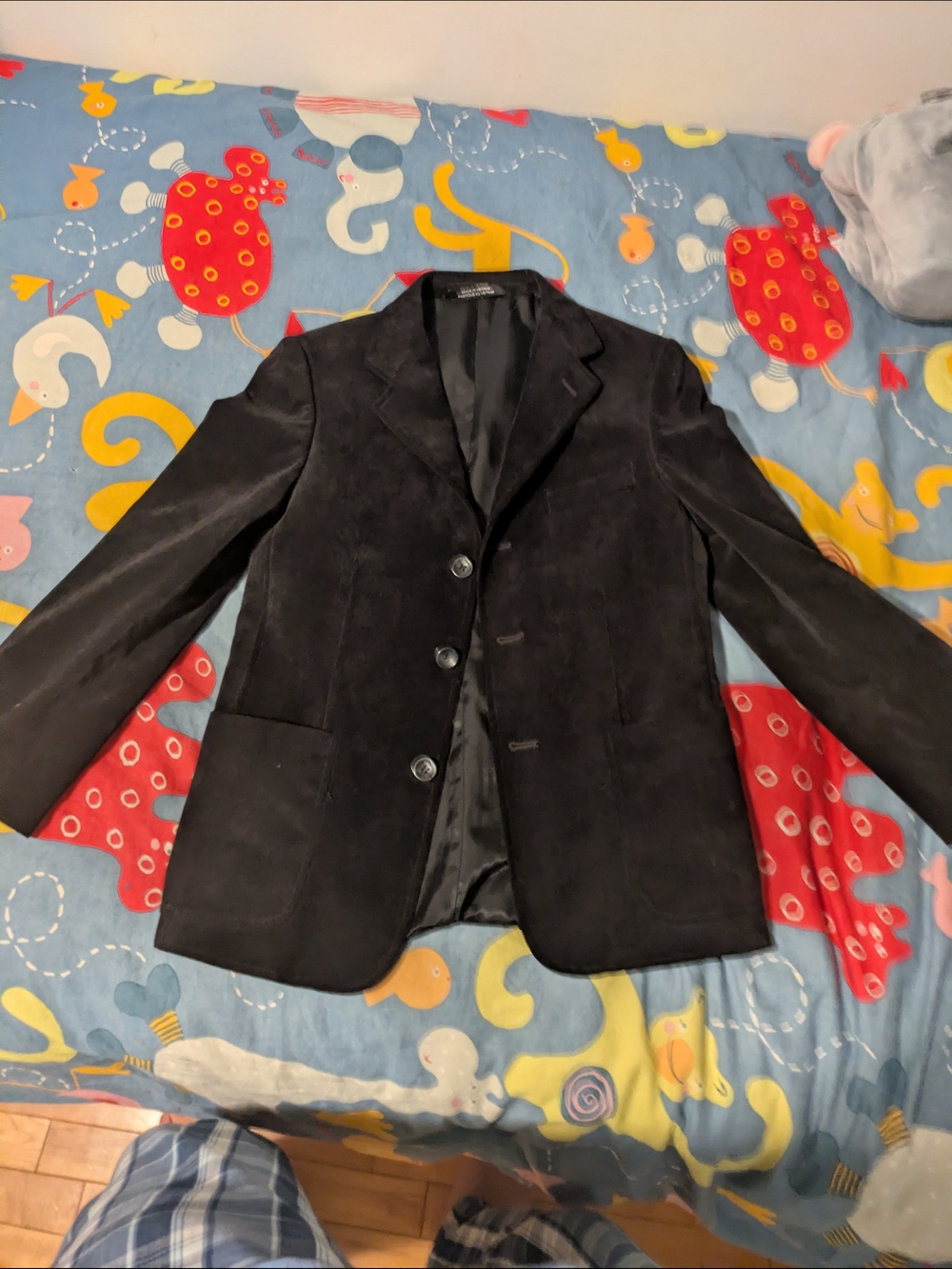 Ike Behar Black Suede Jacket
